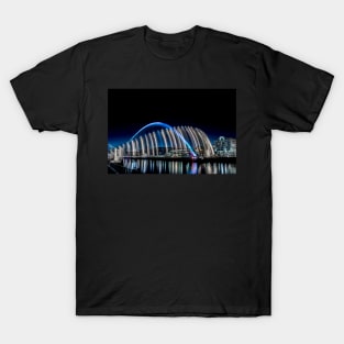 Millennium bridge whilst tilting T-Shirt